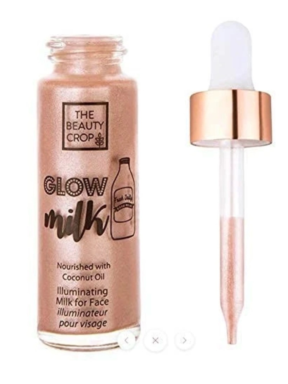NEW The Beauty Crop Glow Milk Blind Date Rose Gold Highlighter Rare Colorway